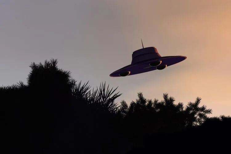 An image of an UFO.