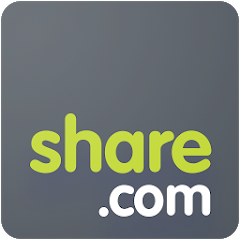 The Share Centre logo.