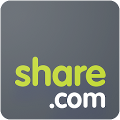 The Share Centre logo.