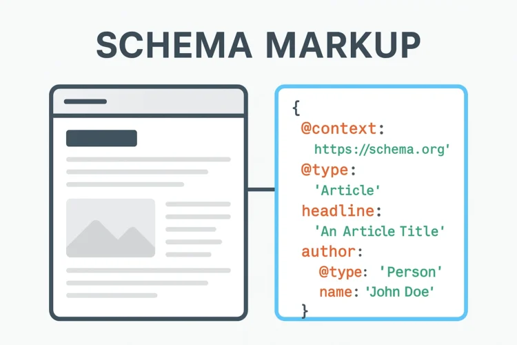 Markup Schema blog image.